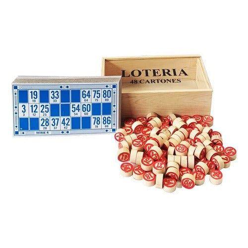 Juego De Mesa Lotería 48 Cartones