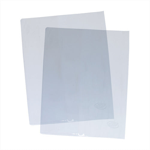 Forro Libro Transparente Pvc Adaptable (1 Un)