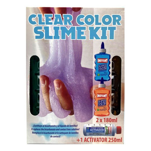 Kit Slime Clear Color Instant