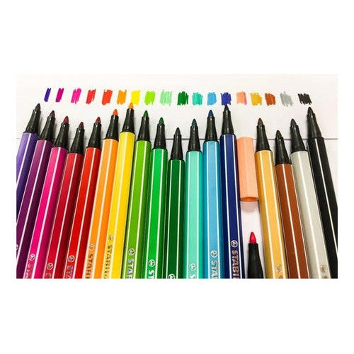 Set De 20 Marcadores Artísticos Pen 68 Arty Stabilo