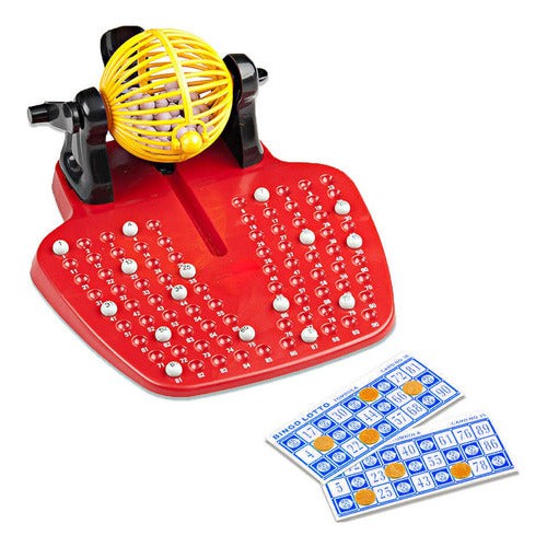 Juego De Mesa Bingo Lotto 90 Números 48 Cartones