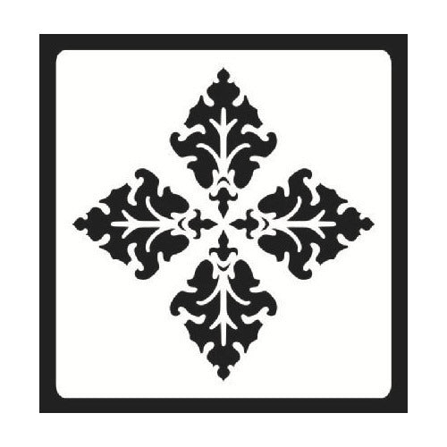Plantilla Stencil 15x15 Cm Diseño Mandalas