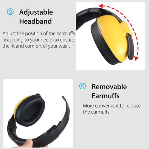 Audífonos Con Cancelación De Ruido Sensorial Para Niños