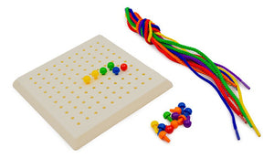 Base Con Pivotes Y Cordones Para Enlazar