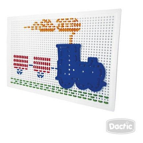 Malla Para Bordar Motricidad Fina Dactic