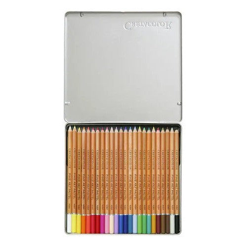 Caja Metálica 24 Lápices Pastel Cretacolor