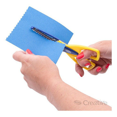 Tijera Zig-zag Escolar