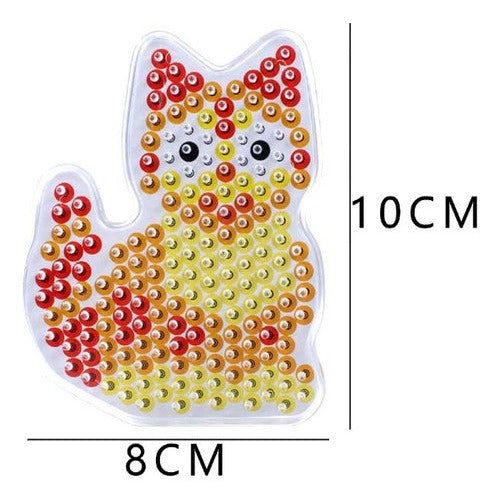 Base Zorro Mostacillas Planchables Hama 5 Mm