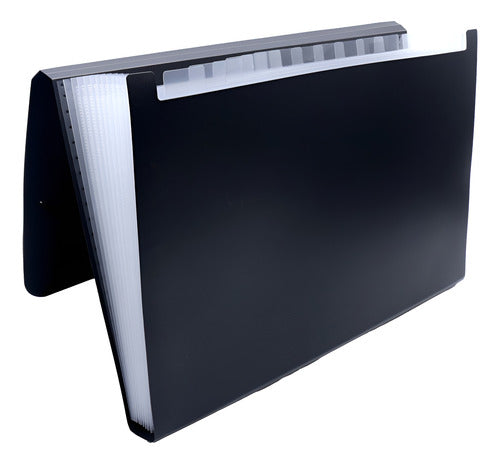 Carpeta Con Fuelle Oficio 12 Divisiones Adetec