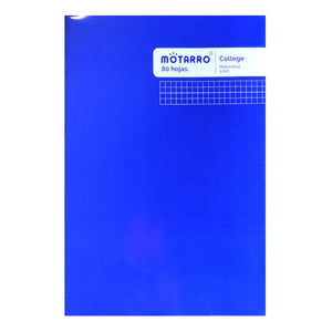 Cuaderno College Cuadriculado 5 Mm 80 Hjs