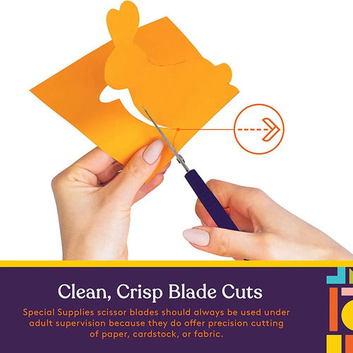 Tijeras De Bucle Tea Escolar Para Niños