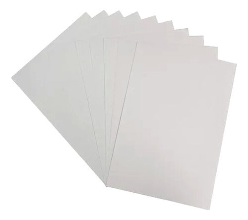 Cartulina Hilada Opalina Lisa 200 Gr 20 Hojas Oficio