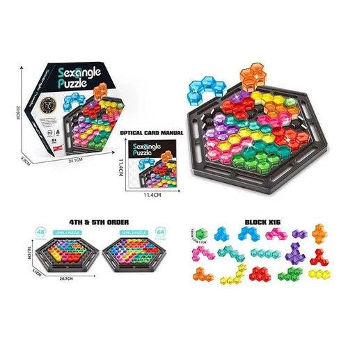 Juego De Ingenio Sexangle Puzzle