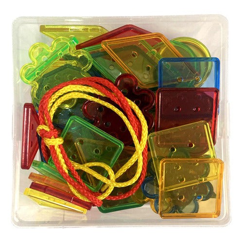 Botones Plásticos Para Enhebrar Traslucidos 60un