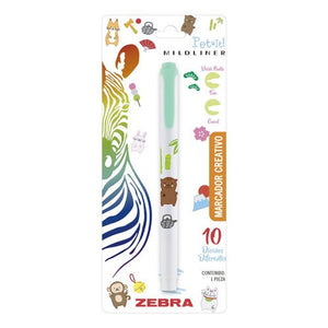 Marcador Arte Mildliner Pet It Tinta Permanente Doble Punta