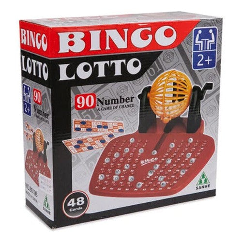 Juego De Mesa Bingo Lotto 90 Números 48 Cartones