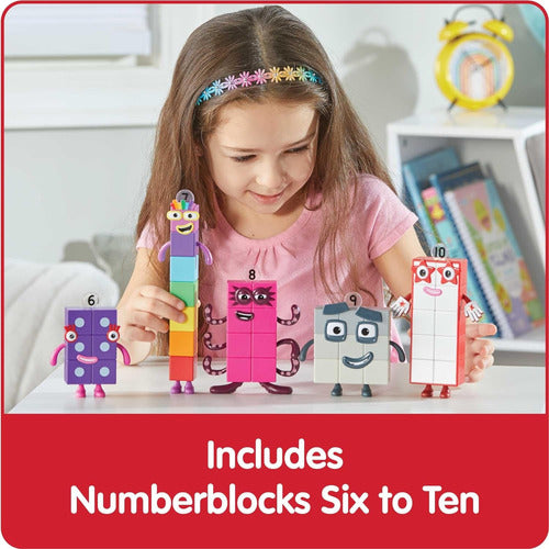 Figuras Numberblocks Amigos Del Seis Al Diez