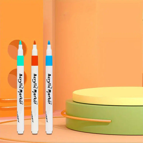 Marcadores Acrilicos 36 Colores Manualidades