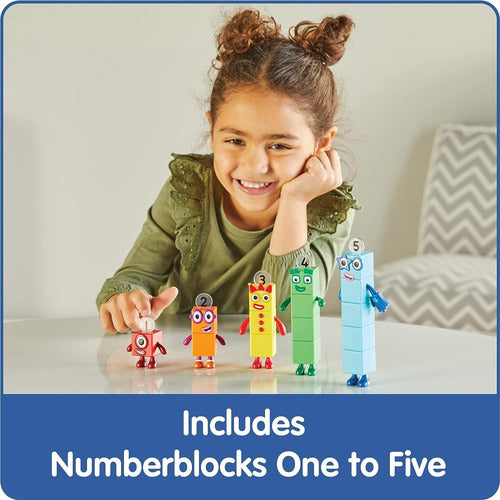 Set Muñeco Hand2mind Numberblocks Amigos Del Uno Al Cinco