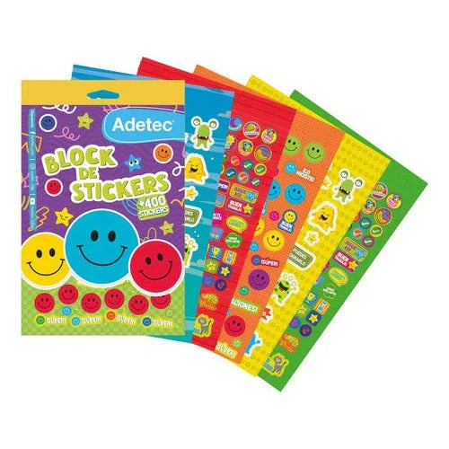 Block De Stickers Motivacionales