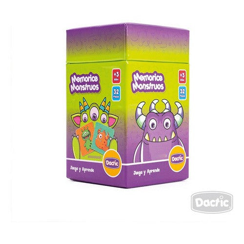 Memorice Monstruos Dactic