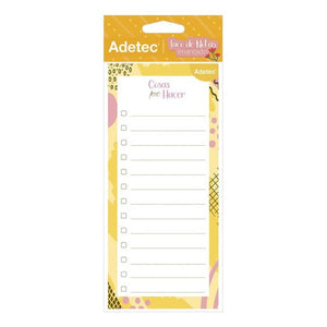 Taco De Notas Imantado Adetec Diseños Surtidos