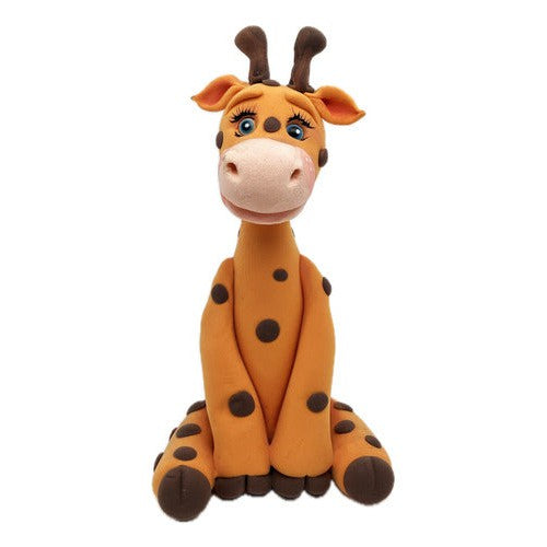 Jirafa De Goma Eva 3d Figura Decorativa