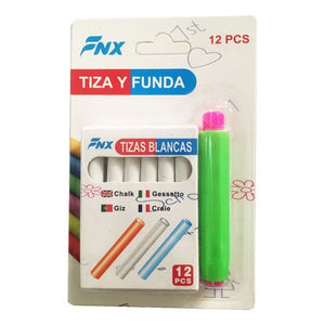 Set De 12 Tizas + Funda