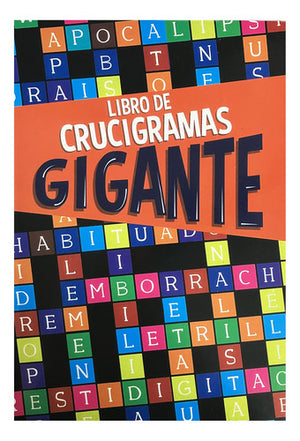 Libro Crucigramas Formato Grande