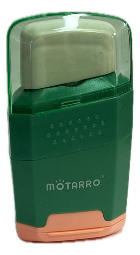 Sacapuntas Doble Con Depósito Y Goma