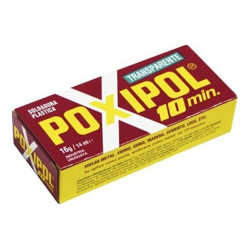 Pegamento Líquido Poxipol Color Transparente De 16g