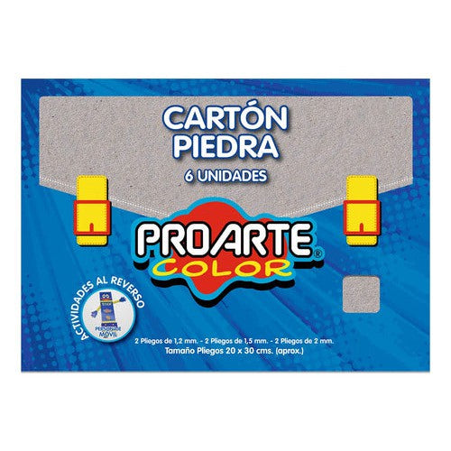 Carpeta Carton Piedra 6 Un 20x30