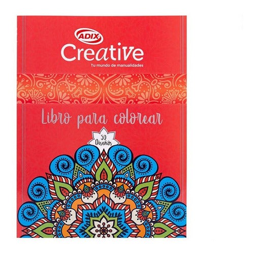 Libro Para Pintar Mandalas Negro Creative