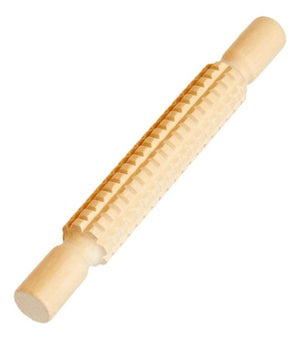 Rodillo Uslero De Madera Con Textura