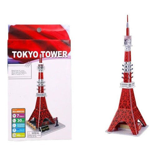 Puzzle Maqueta 3d Carton Pluma Monumetos Historicos