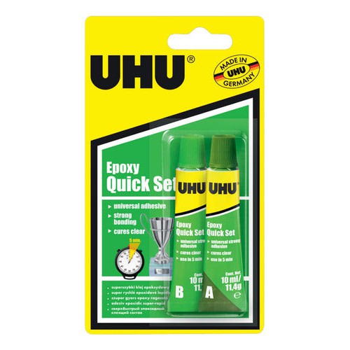 Pegamento Epoxico Epoxy Quick Set Uhu