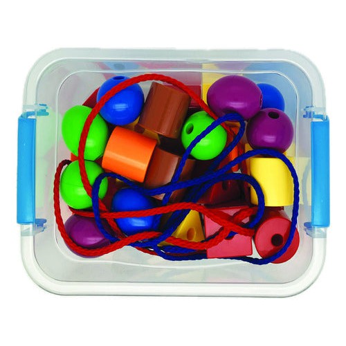 Cuentas Para Hilar Motricidad Fina 30un