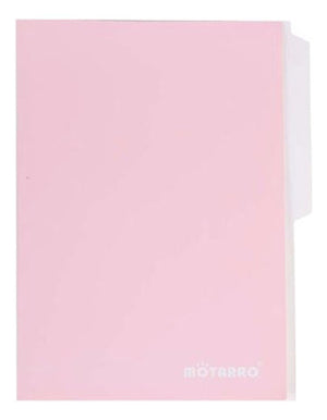 Carpeta Cartulina Pigmentada 25.5x34.5 Cm Pack 5 Un