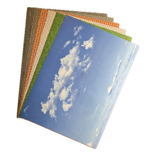Papel Maqueta Doble Faz 6 Hjs 25x35