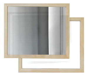 Pizarra Acrilica Magnetica Con Espejo 27x32 Cm