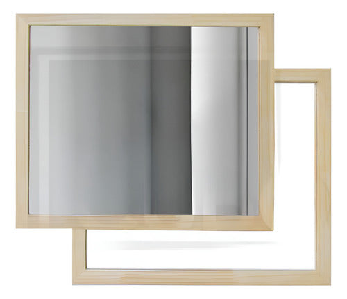 Pizarra Acrilica Magnetica Con Espejo 27x32 Cm