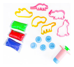 Set De Masas Con Moldes En Pote