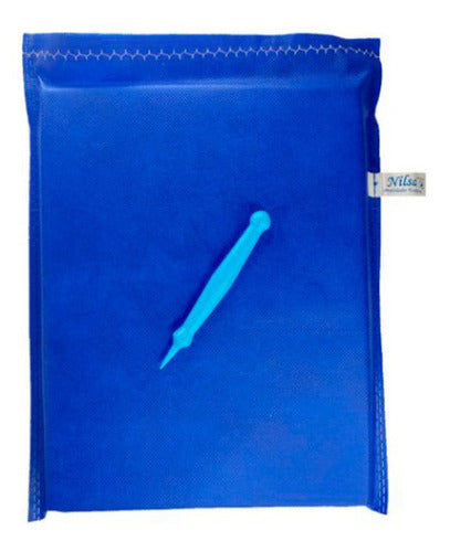 Tabla Para Punzar + Punzón Plástico Escolar