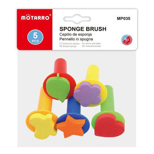 Set 5 Sellos Artísticos De Goma Eva