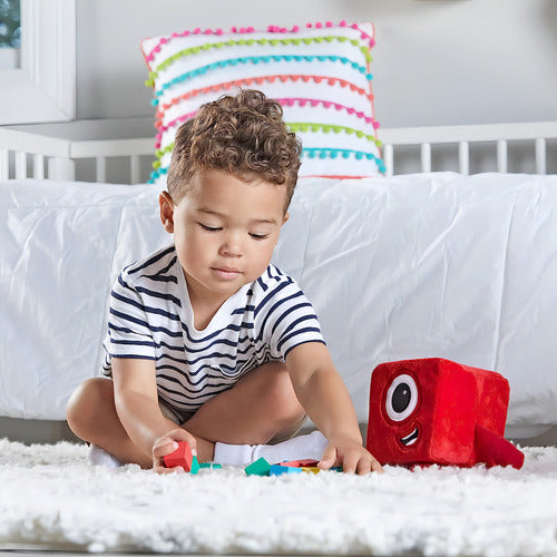 Peluche 1 Cuadrada 94553 Hand2mind Numbersblocks Rojo Tamaño Pequeño