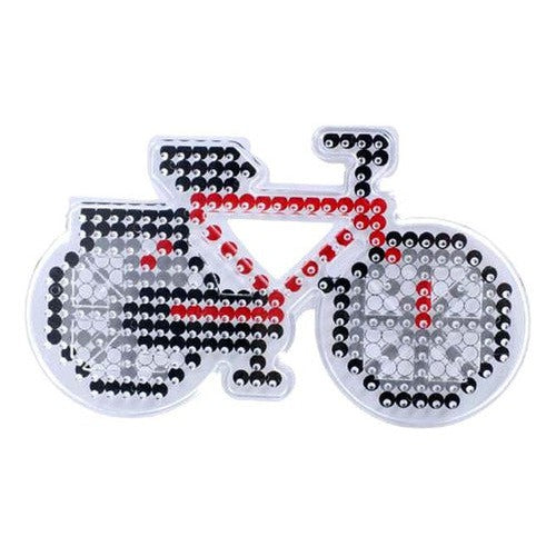 Base Bicicleta + 2 Papeles, Mostacillas Hama 5 Mm