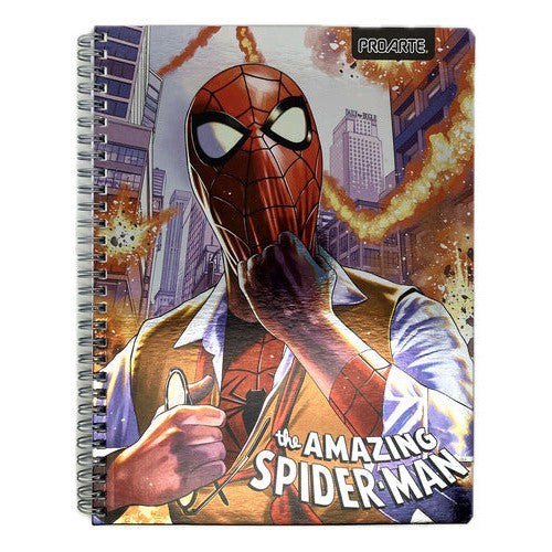 Cuaderno Universitario 7mm Spiderman Proarte