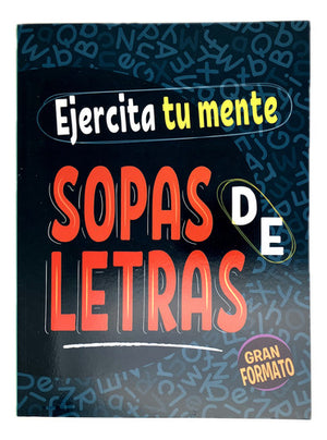 Libro Sopa De Letras Formato Grande