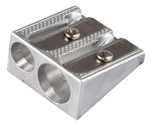 Sacapunta Metálico 2 Orificios