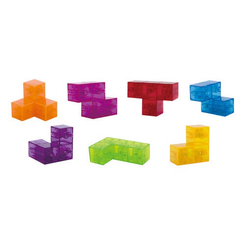 Juego De Lógica Cubo Magnético Adetec